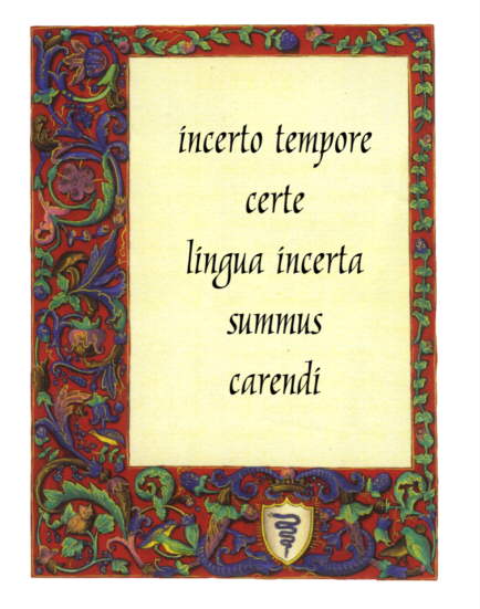 Incerto Poem